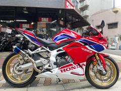 ホンダ　ＣＢＲ２５０ＲＲ　カスタムスリップオンマフラー　ＡＦスモークスクリーン　ＴＲＩＣＫＳＴＡＲブレーキレバーガード　社外レバー