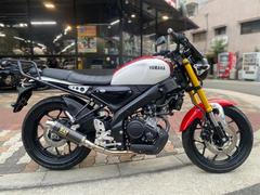 ヤマハ　ＸＳＲ１５５　ＶＶＡ可変バルブタイミング　ヨシムラマフラー　ハーフカウル　リアキャリア　純正スペアキー付属