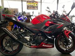カワサキ　Ｎｉｎｊａ　４００　カスタムマフラー　マルチバー　純正スペアキー付属