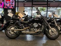 ヤマハ　ドラッグスター４００クラシック　スラッシュカットマフラー　イモビアラーム　サイドバッグサポート　新規車検２年付き