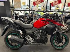 スズキ　Ｖ−ストローム２５０　ダイヤモンドレッドメタリック　フルノーマル車両　純正スペアキー付属