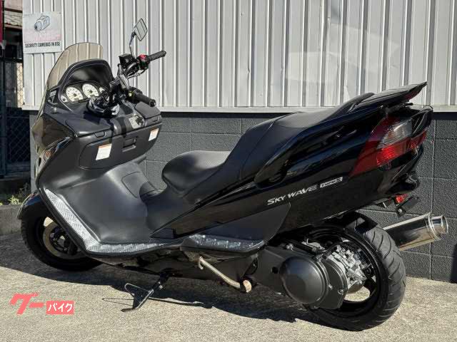 スズキ スカイウェイブ250 タイプS CJ43A 可変式マフラー