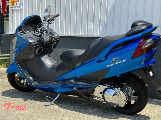 スズキ　スカイウェイブ250タイプS(CJ43A)　オイル交換後渡し　バッテリー新品交換済み　ナンバー登録書類付き スズキ スカイウェイブ250 SS CJ43A バッテリー新品 V