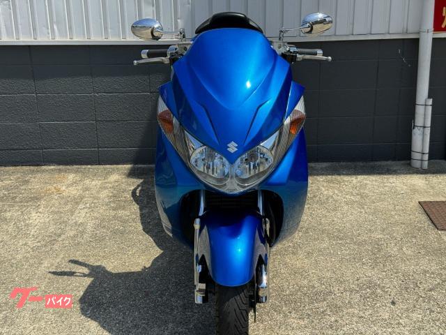 11377Km 自賠責保険付-埼玉発883-今だから陸送料負担】SUZUKIスカイウェイブCJ43Aブルー スズキ スカイウェイブ250 SS CJ43A バッテリー新品 V