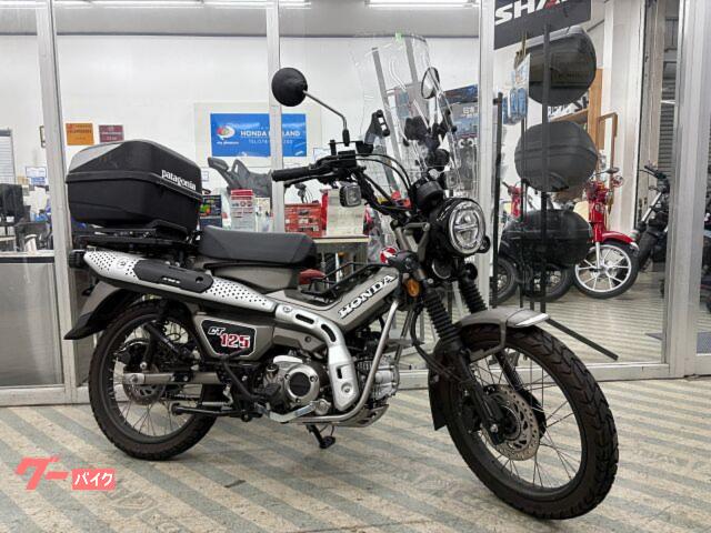 ＣＴ１２５ハンターカブ　スクリーン　フォグランプ　スライドキャリア　リア・ボックス　グリップヒーター　ＵＳＢ　スマホホルダー