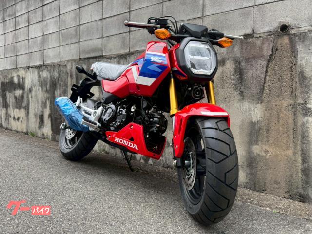 グロム　ホンダレーシングカラー　純正アンダーカウル付　単気筒エンジン　倒立フロントフォーク　デジタルメーター