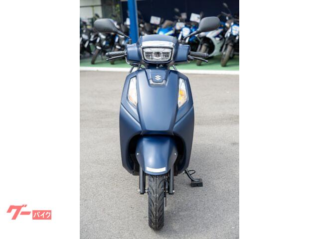 スズキ アドレス125 2026年モデル マットステラブルー スズキ アドレス125 2026年モデル マットステラブルー