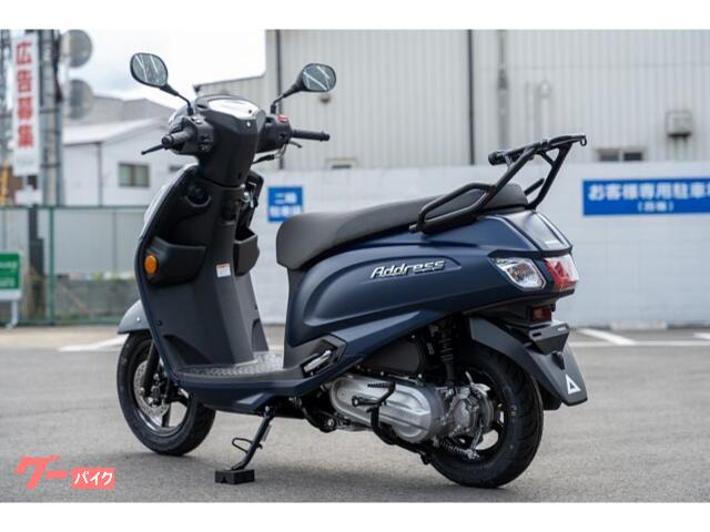 スズキ アドレス125 2026年モデル マットステラブルー
