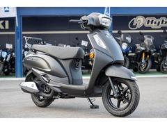 スズキ　アドレス１２５　２０２６年モデル　マットブラックメタリック