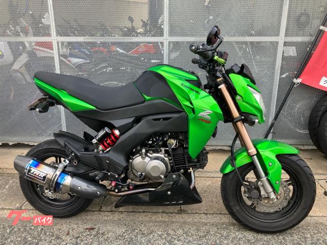 Ｚ１２５ＰＲＯ　マフラー　ステップ　レバー　ミラー　ハイコム　ハイコンプピストン　ハンドル　フェンダーレス　リヤサス改