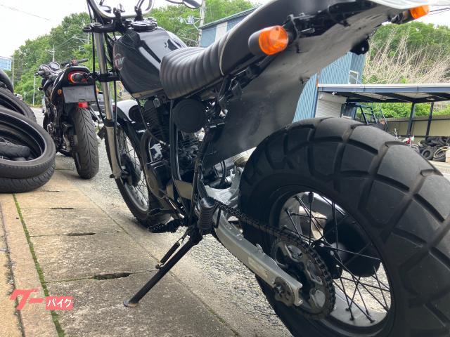 ヤマハ TW200 ベガスポーツマフラー 社外メーター スカチューン