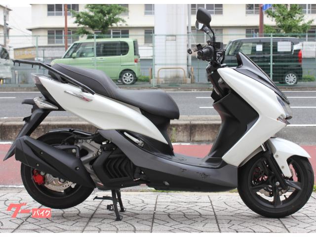 マジェスティＳ　ＳＧ５２Ｊ　ＬＥＤヘッドライト　オイル　プラグ　バッテリー　Ｖベルト新品　　シガーソケット　キャリア付き