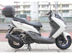 ヤマハ　マジェスティＳ　ＳＧ５２Ｊ　リアボックス／イモビアラーム／スクリーン付き　１オーナー