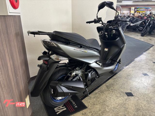 ヤマハ マジェスティS 2020年モデル グレー 中古車 リヤキャリア