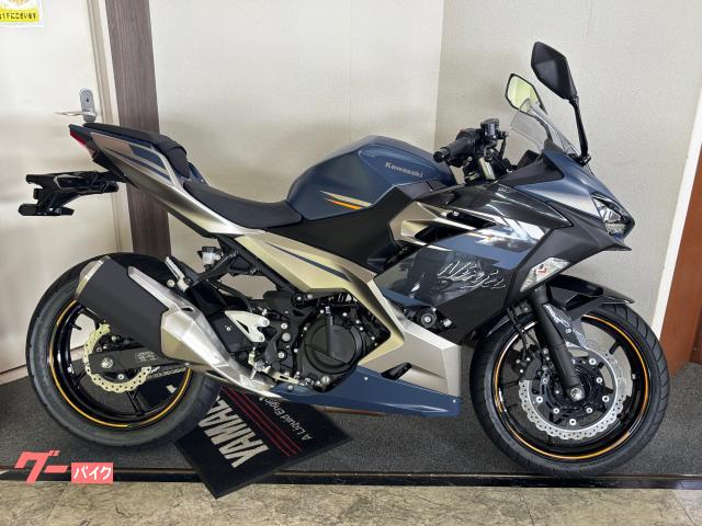 Ｎｉｎｊａ　２５０　２０２３年モデル　マットブルー　中古車　ＥＴＣ２．０　エンジンスライダー