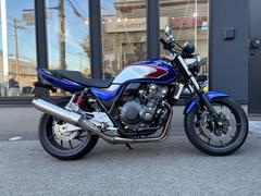ホンダ　ＣＢ４００Ｓｕｐｅｒ　Ｆｏｕｒ　ＶＴＥＣ　Ｒｅｖｏ　２０２２年登録　ワンオーナー　エンジンガード　アトモスフィアブルーメタリック