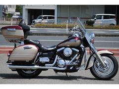 カワサキ　バルカン１５００クラシックツアラー　インジェクションモデル　トップボックス・バンス＆ハインズマフラー・車検用マフラー有