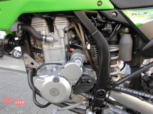 カワサキ KLX250 2012年モデル ライムグリーンブラック リア