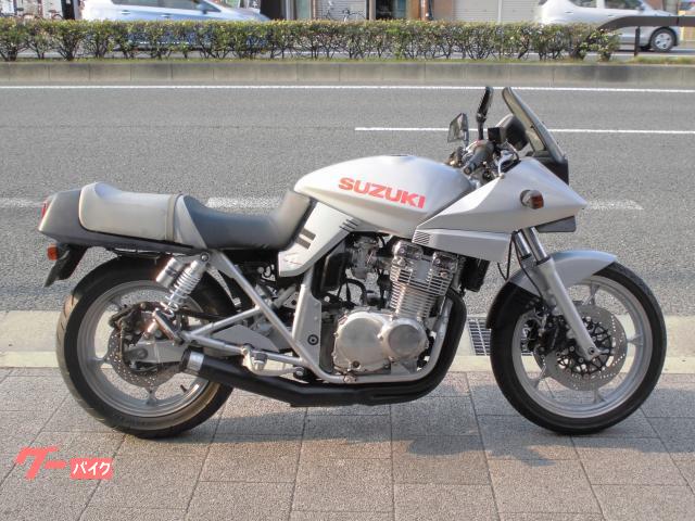 ＧＳＸ４００Ｓ　ＫＡＴＡＮＡ　　　１９９２年式　ギルドデザインマフラー　社外リアショック