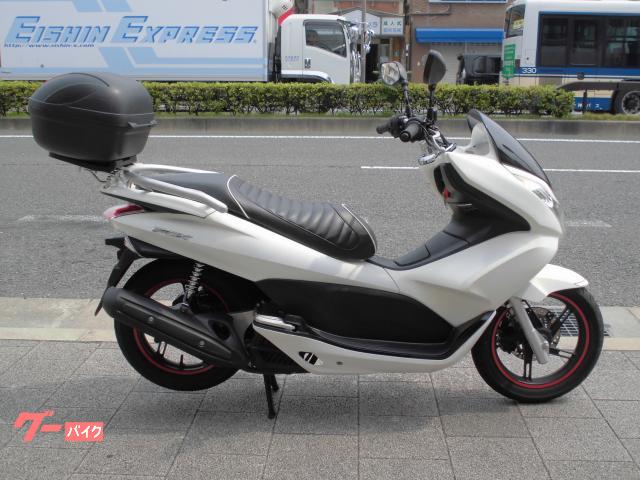 ＰＣＸ　ＪＦ２８モデル　ローダウン仕様　メッキカバー　ショートスタンド　ローシート　リアボックス付き