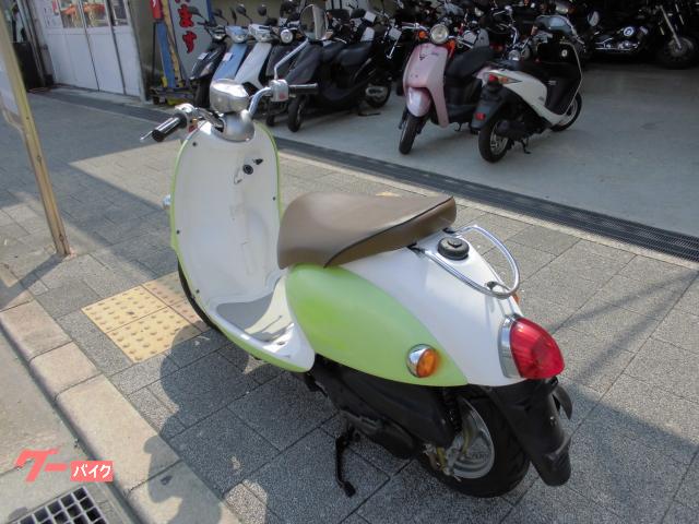 2004年式 4ストビーノ ライトグリーン ヤマハ ビーノ ライトグリーンカラー 2004年モデル キャブレター車