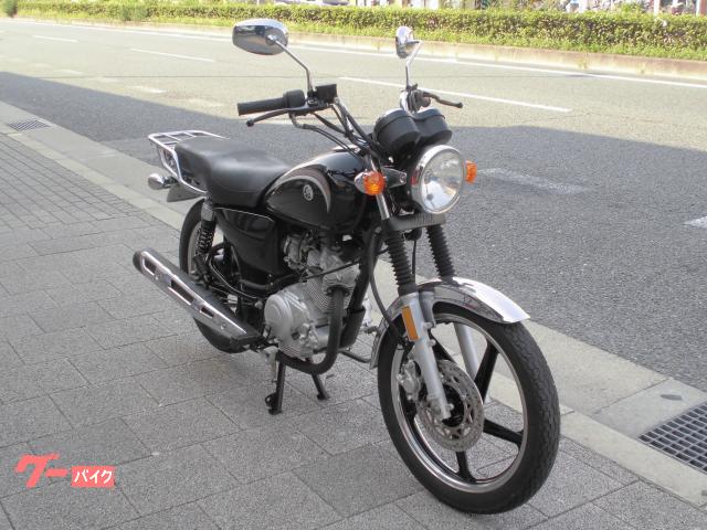ヤマハ YB125SP ブラックカラー フルノーマル リアキャリア付き