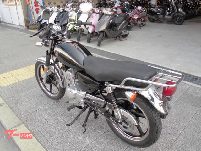 【ヤマハ】 【yb125sp】 125cc バイク リアキャリア付 ヤマハ YB125SP ブラックカラー フルノーマル リアキャリア付き