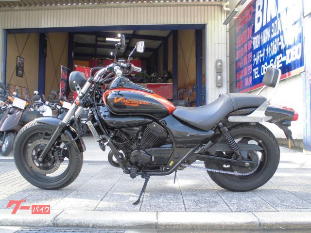カワサキ エリミネーター250V 2001年モデル エボニーオレンジ