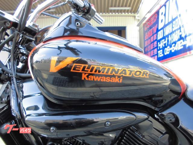 カワサキ エリミネーター250V 2001年モデル エボニーオレンジ