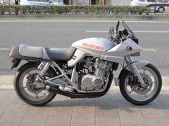 スズキ　ＧＳＸ４００Ｓ　ＫＡＴＡＮＡ　　　１９９２年式　ギルドデザインマフラー　社外リアショック