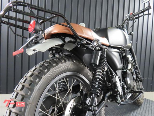 MUTT アキタ250 マットブラック アナログメーター バーエンド