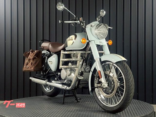クラシック３５０　ハルシオングレー　正規ディーラー中古車　大型エンジンガード　サイドバック　サイドバックステー付き　ＥＴＣ付き