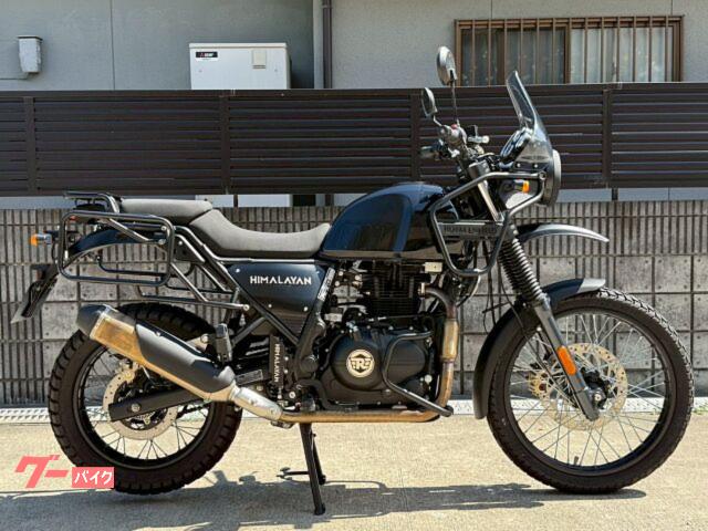ヒマラヤン　グラニットブラック　正規ディーラー中古車　トリッパーナビ付き　ＥＴＣ付き　エンジンガード
