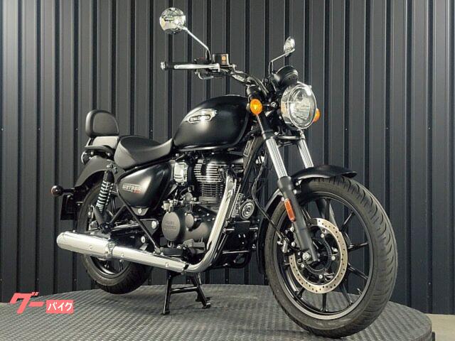 メテオ３５０　ステラ　ブラック　正規ディーラー中古車　ＥＴＣ付き　バックレスト装備　シーソーペダル