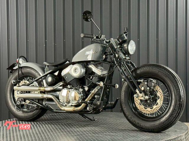 ハードテイル　サンダー２５０　正規ディーラー中古車　空冷Ｖツインエンジン　ボバースタイル　リジットサスペンション