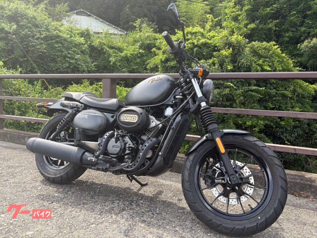 ＧＶ１２５Ｓボバー　正規ディーラー中古車　フルノーマル　水冷１２５Ｖツインエンジン