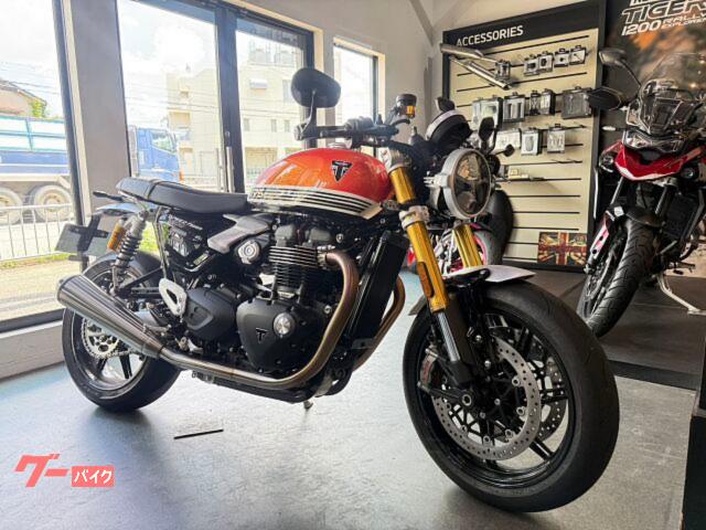 スピードツイン１２００ＲＳ　バハオレンジ／サファイアブラック　正規ディーラー中古車　試乗可　セパハン仕様