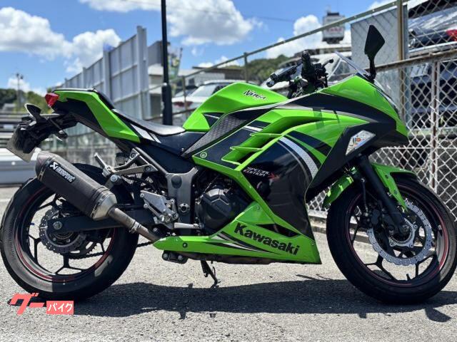 Ｎｉｎｊａ　２５０　社外マフラー　ＥＸ２５０Ｌ　パラツイン　フルカウル　ＡＢＳ付き
