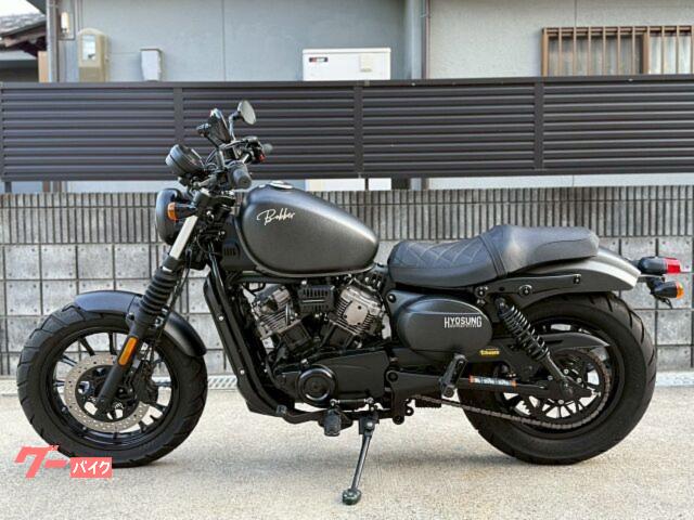 HYOSUNG GV300Sボバー 正規ディーラー中古車 車検2年