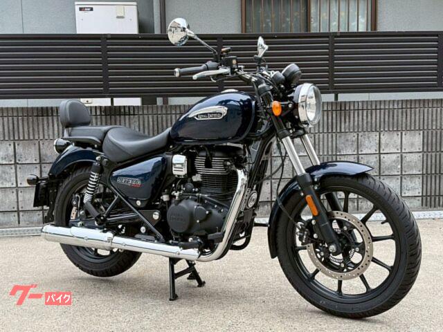 メテオ３５０　ステラ　ブルー　正規ディーラー中古車　トリッパーナビ付き　ＥＴＣ付き　前後ドライブレコーダー付き