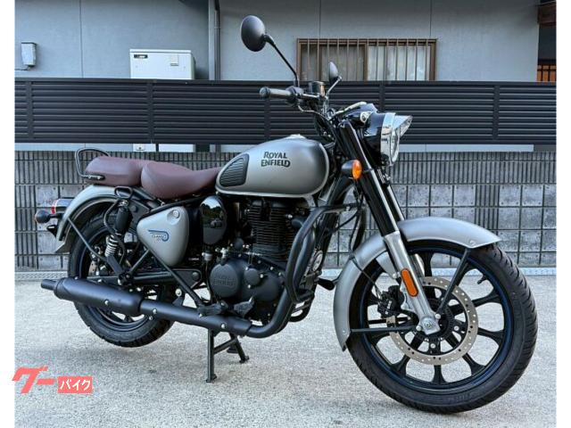 クラシック３５０　ダークガンメタリックグレー　正規ディーラー中古車　エンジンガード　キャストホイール