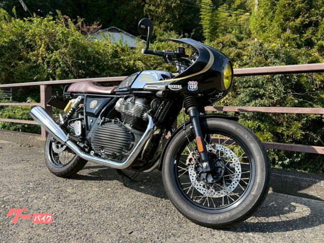 コンチネンタルＧＴ６５０　ミスタークリーン　正規ディーラー中古車　ロケットカウル　ＥＴＣ付き　フェンダーレス　前後ドライブレコーダ