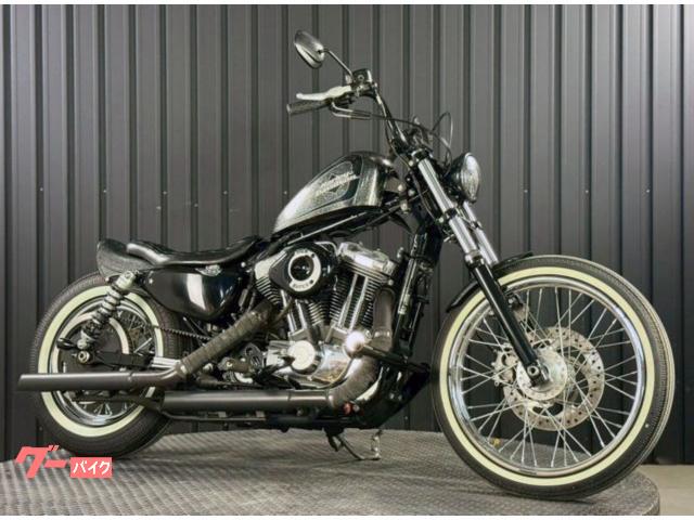 ＸＬ１２００Ｖ　セブンティーツー　フルカスタム車両　パイソンマフラー　サイドナンバー　メーター移設　ＬＥＤヘッドライト