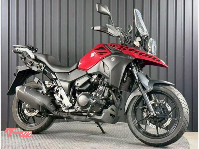 V−ストローム250 正規ディーラー中古車 ETC2.0付き エンジンガード リアキャリア グリップヒーター