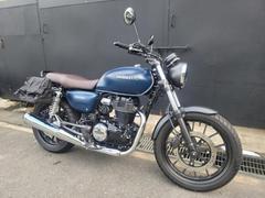 ホンダ　ＧＢ３５０　サイドバック　フルノーマル車　マットジーンズブルーメタリック