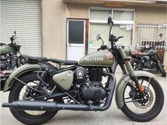 ＲＯＹＡＬ　ＥＮＦＩＥＬＤ　クラシック３５０　シグナルズマシューグレー　正規ディーラー中古車　カスタムシート　ミリタリー