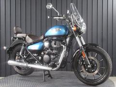 ＲＯＹＡＬ　ＥＮＦＩＥＬＤ　メテオ３５０　スーパーノヴァ　ブルー　正規ディーラー中古車　トリッパーナビ付き　サイドバック付き　ＲＡＭマウント