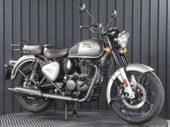 ＲＯＹＡＬ　ＥＮＦＩＥＬＤ　クラシック３５０　ガンメタルグレー　正規ディーラー中古車　カスタムシート　リアキャリア　サイドバックサポート