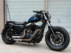 ＨＡＲＬＥＹ−ＤＡＶＩＤＳＯＮ　ＸＬ１２００Ｘ　フォーティエイト　１５０周年記念モデル　リアフェンダーカット　ブレーキランプ付ウインカー　サイドナンバー