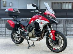 ＤＵＣＡＴＩ　ムルティストラーダＶ４Ｓ　前後ドライブレコーダー　グリップヒーター　ＥＴＣ付き　スマートディスプレイ付き
